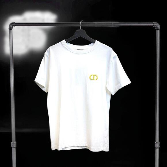 Dior CD Icon Embroidered T-Shirt - Picture 1 of 4